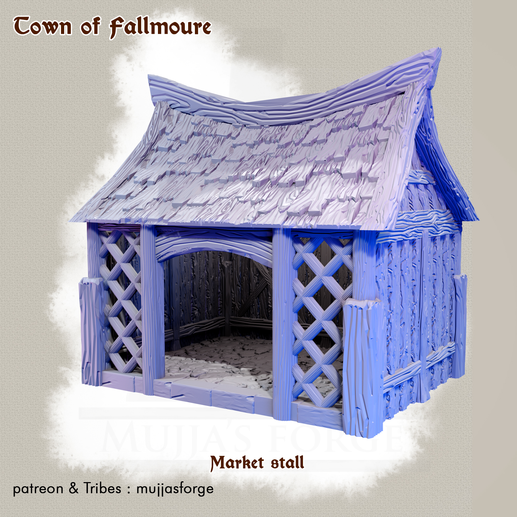town of Fallmoure - Market stall